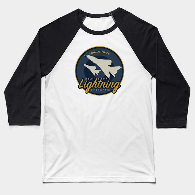 English Electric Lightning Baseball T-Shirt by TCP